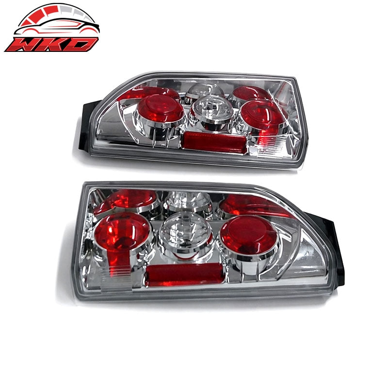 Fits 05-15 Nissan Xterra Left Right Tail Lights Rear Brake Lamps Red Lens
