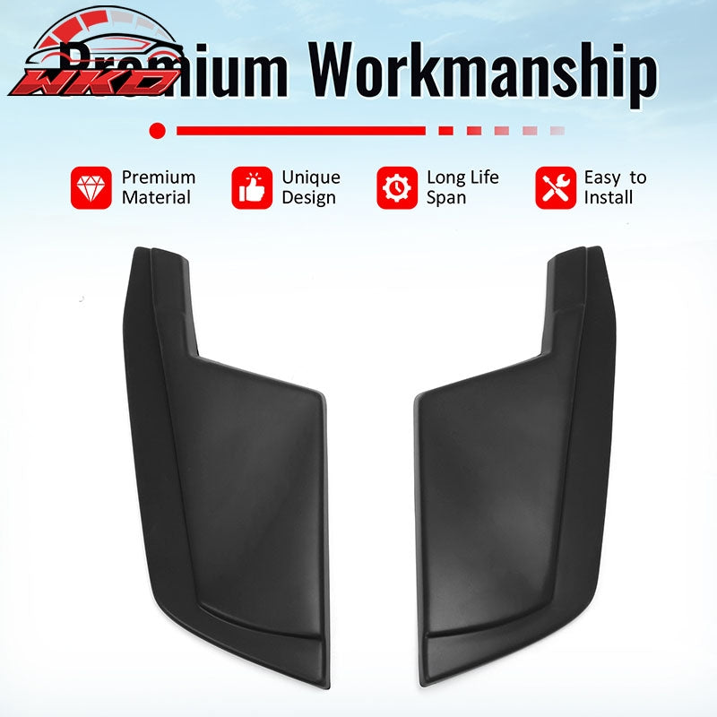 For 23-26 Nissan Z 400Z Matte Black V Style Rear Bumper Side Corner Aprons Cap