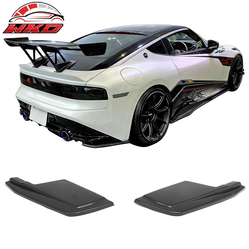 Wholesale For 23-26 Nissan Z Carbon Fiber Print V Style Rear Bumper Side Corner Aprons Cap