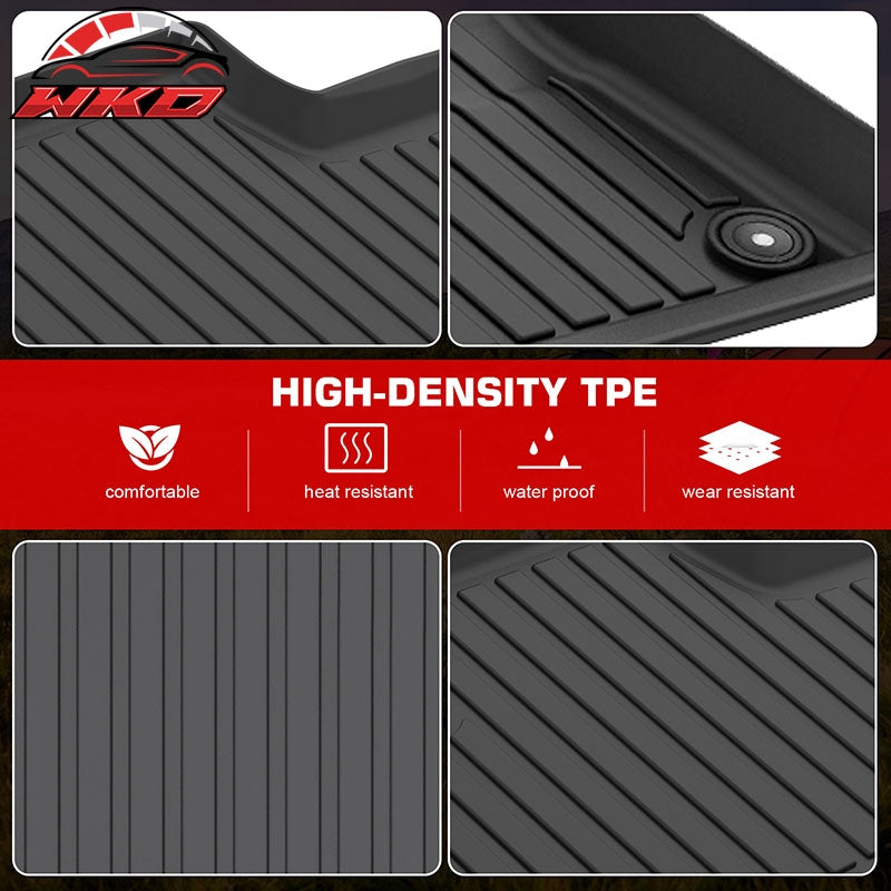 Fits 25-26 Polestar Polestar 3 TPE All Weather 3D Floor Mats Cargo Liner Carpets