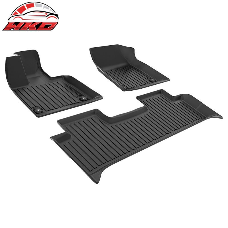 Fits 25-26 Polestar Polestar 3 TPE All Weather 3D Floor Mats Cargo Liner Carpets