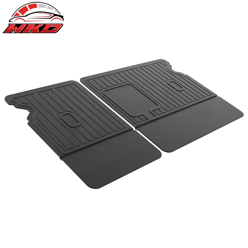 Fits 25-26 Polestar Polestar 3 TPE Waterproof Rear Cargo Trunk Seat Back Mats