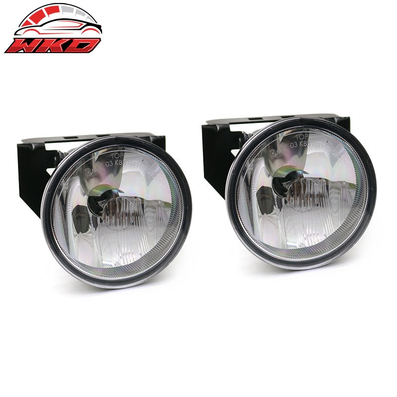 Wholesale 92-99 Pontiac Bonneville SE 2PCS Front Bumper Fog Lights Lamps W/Clear Lens