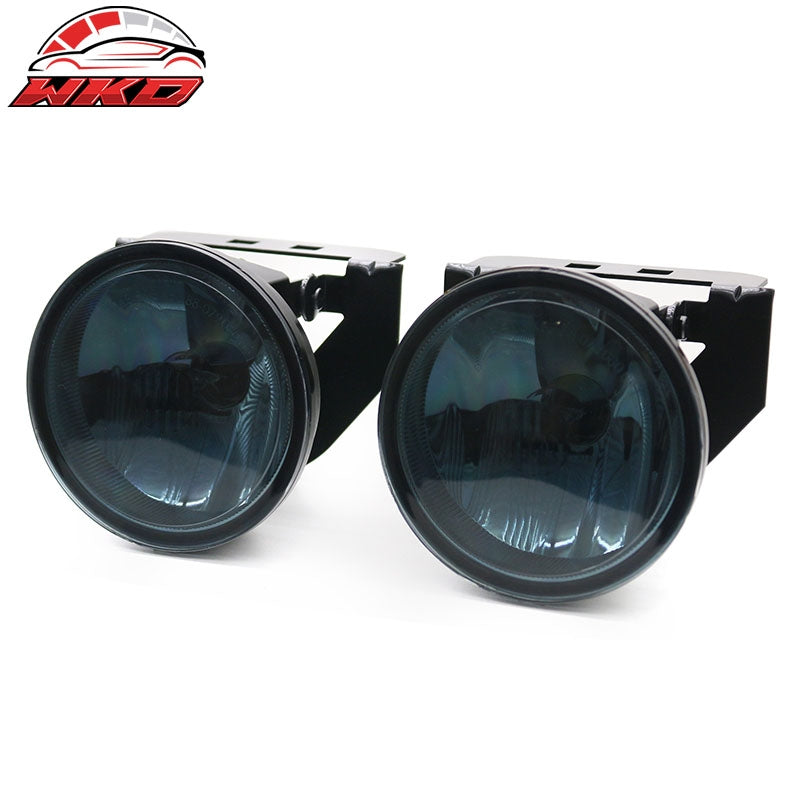 Fits 92-99 Pontiac Bonneville SE 2PCS Front Bumper Fog Lights Lamps W/Smoke Lens