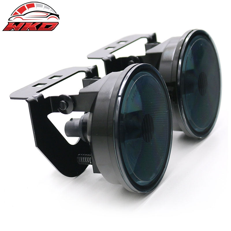 Fits 92-99 Pontiac Bonneville SE 2PCS Front Bumper Fog Lights Lamps W/Smoke Lens
