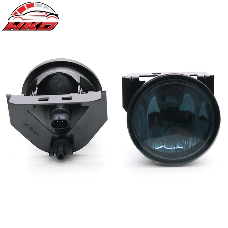 Fits 92-99 Pontiac Bonneville SE 2PCS Front Bumper Fog Lights Lamps W/Smoke Lens