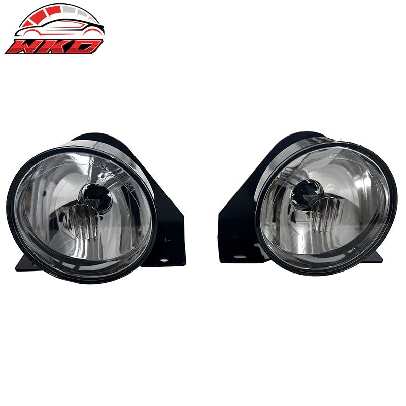 Wholesale 92-98 Pontiac Grand Am Front Bumper Fog Lights Lamps W/Wiring Clear Lens
