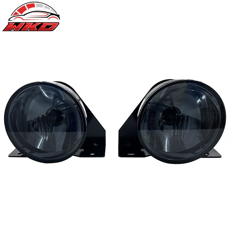 Wholesale 92-98 Pontiac Grand Am Front Bumper Fog Lights Lamps W/Wiring Smoke Lens