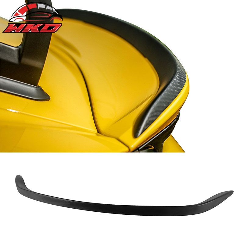 Wholesale 23-25 Porsche 718 Boxster Rear Trunk Lid Spoiler Wing Lip ABS Primer Black