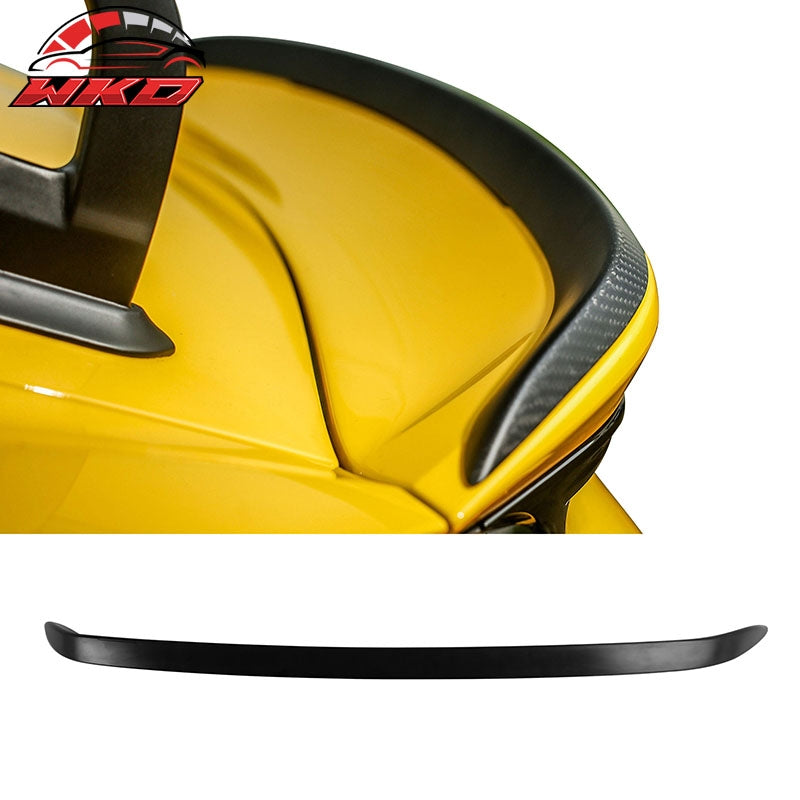 Wholesale 23-25 Porsche 718 Boxster Rear Trunk Lid Spoiler Wing Lip ABS Matte Black