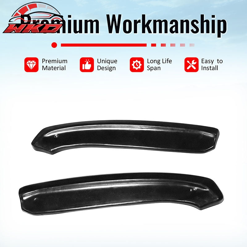 Wholesale 12-16 Porsche 991.1 911 MX Style Rear Bumper Aprons Splitters Unpainted PU - Wikond Auto