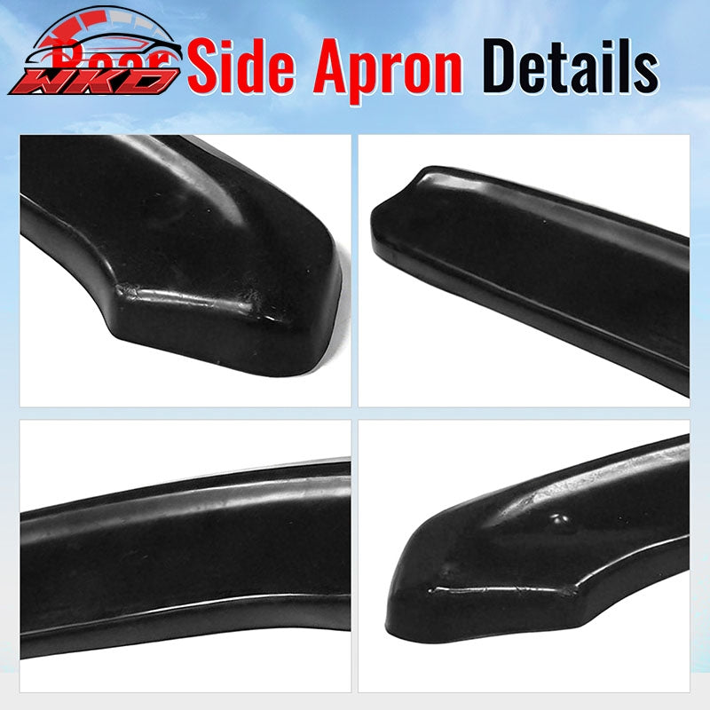 Wholesale 12-16 Porsche 991.1 911 MX Style Rear Bumper Aprons Splitters Unpainted PU - Wikond Auto