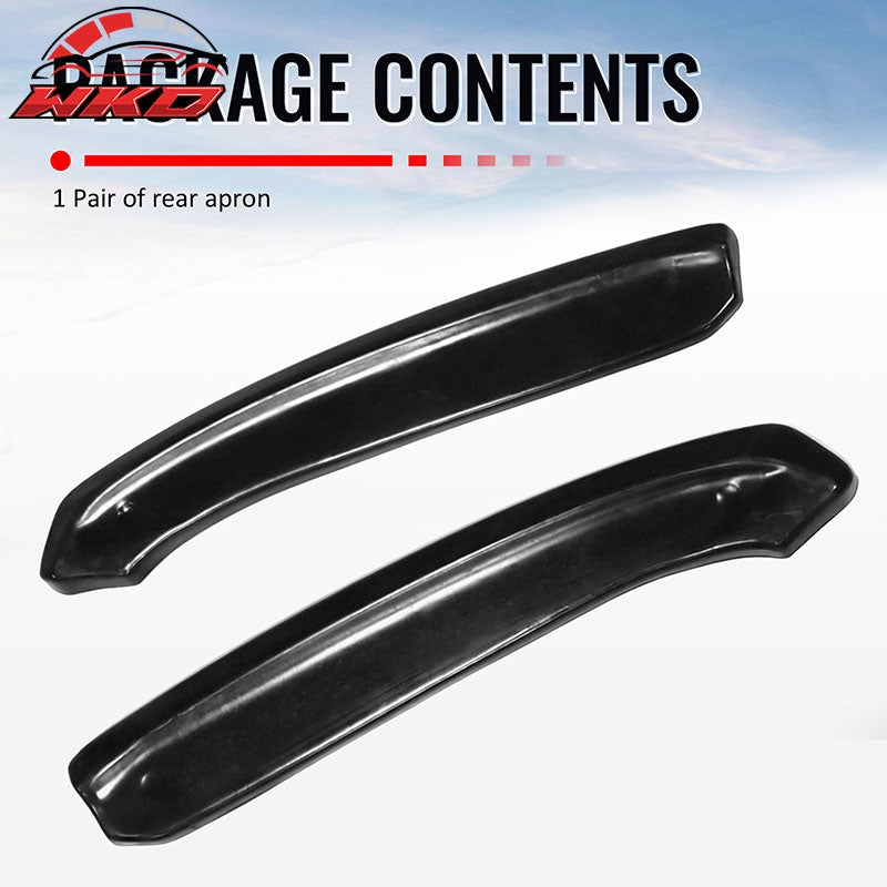 Wholesale 12-16 Porsche 991.1 911 MX Style Rear Bumper Aprons Splitters Unpainted PU - Wikond Auto