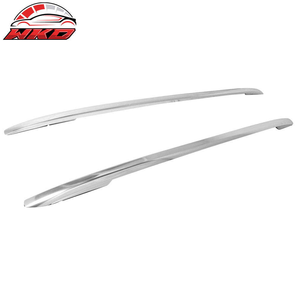 Fits 11-16 Porsche Cayenne OE Aluminum Side Silver Roof Rack Rail Bar