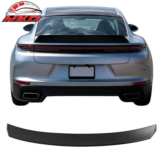 Wholesale 24-26 Porsche Panamera Duckbill Rear Trunk Lid Spoiler Wing Lip Matte Black - Wikond Auto
