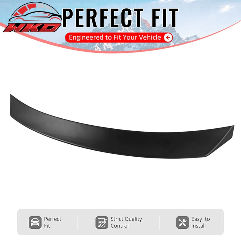 Fits 24-26 Porsche Panamera Duckbill Rear Trunk Spoiler Wing Lip Primer Black