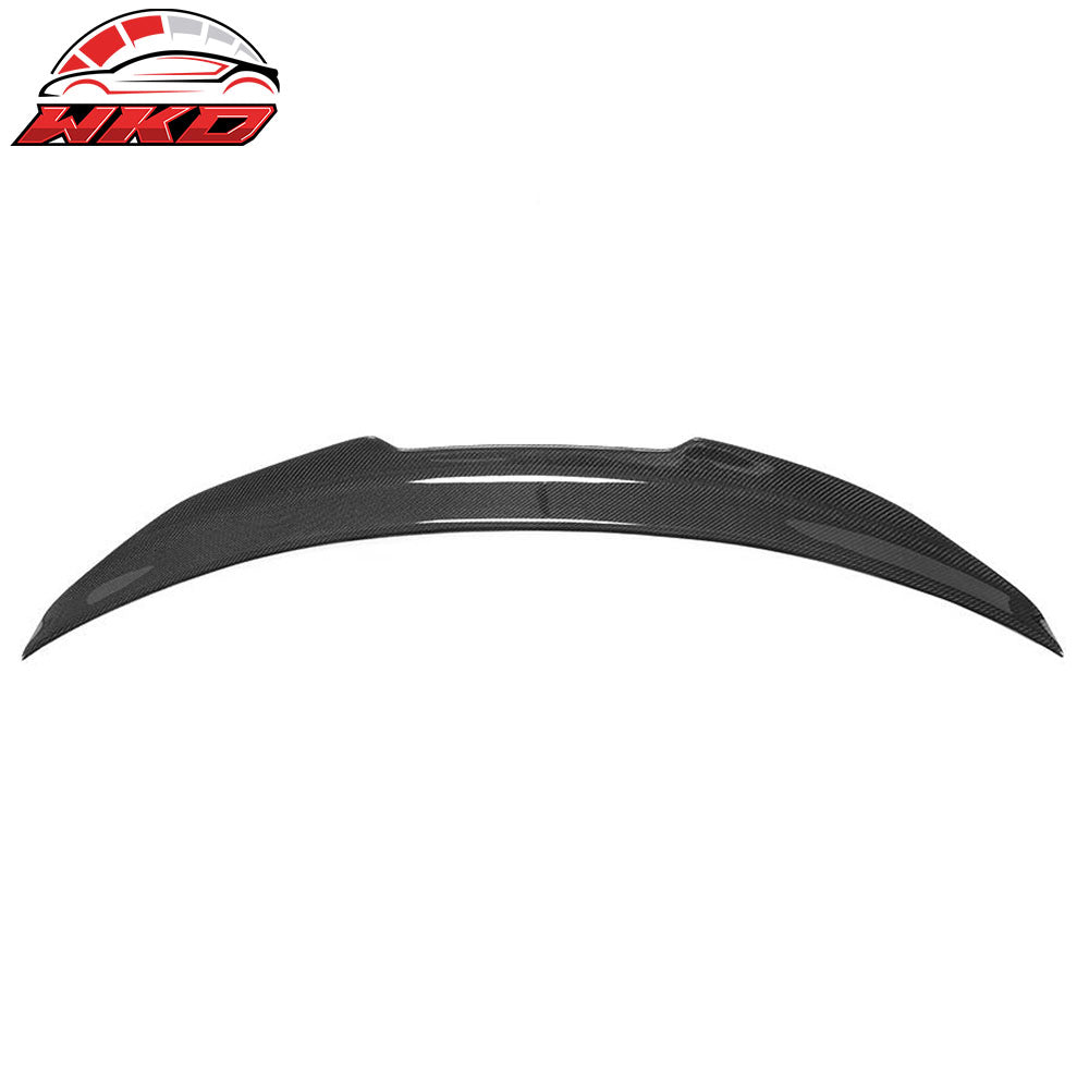 Fits 14-24 Infiniti Q50 PSM Style Trunk Spoiler - Real Carbon Fiber