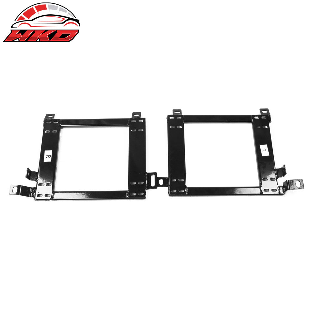 01-08 Mitsubishi Lancer Evo 7 8 9 Pair Racing Seat Brackets Mount Steel | Wholesale