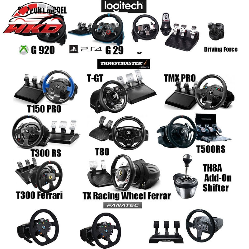 Wholesale Racing Seat Steering Wheel Stand Compatible with Logitech G29 Thrustmaster - Wikond Auto
