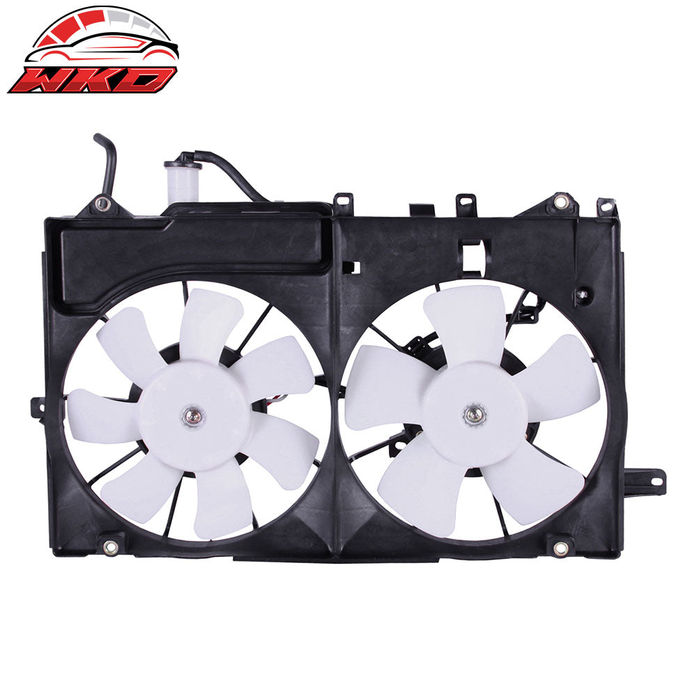 Fits 04-09 Toyota Prius 1.5L Engine Condenser Dual Radiator Cooling Fan Assembly
