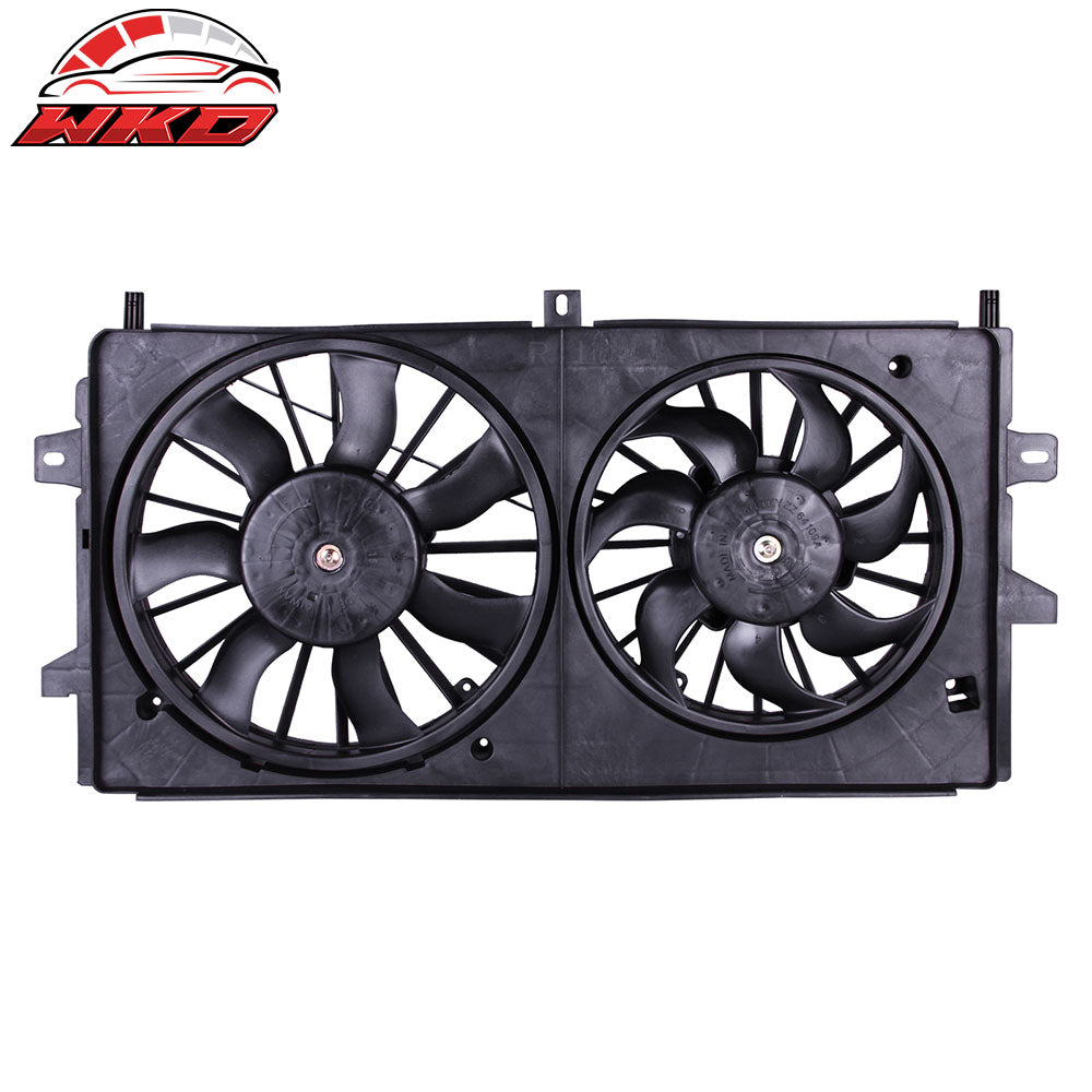 2006-11 Chevy Impala/Monte Carlo 3.5/3.9L Radiator Dual Cooling Fan Assembly | Wholesale