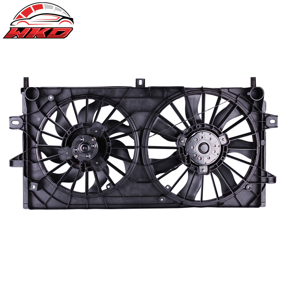 Fits 06-11 Chevy Impala/Monte Carlo 3.5/3.9L Radiator Dual Cooling Fan Assembly