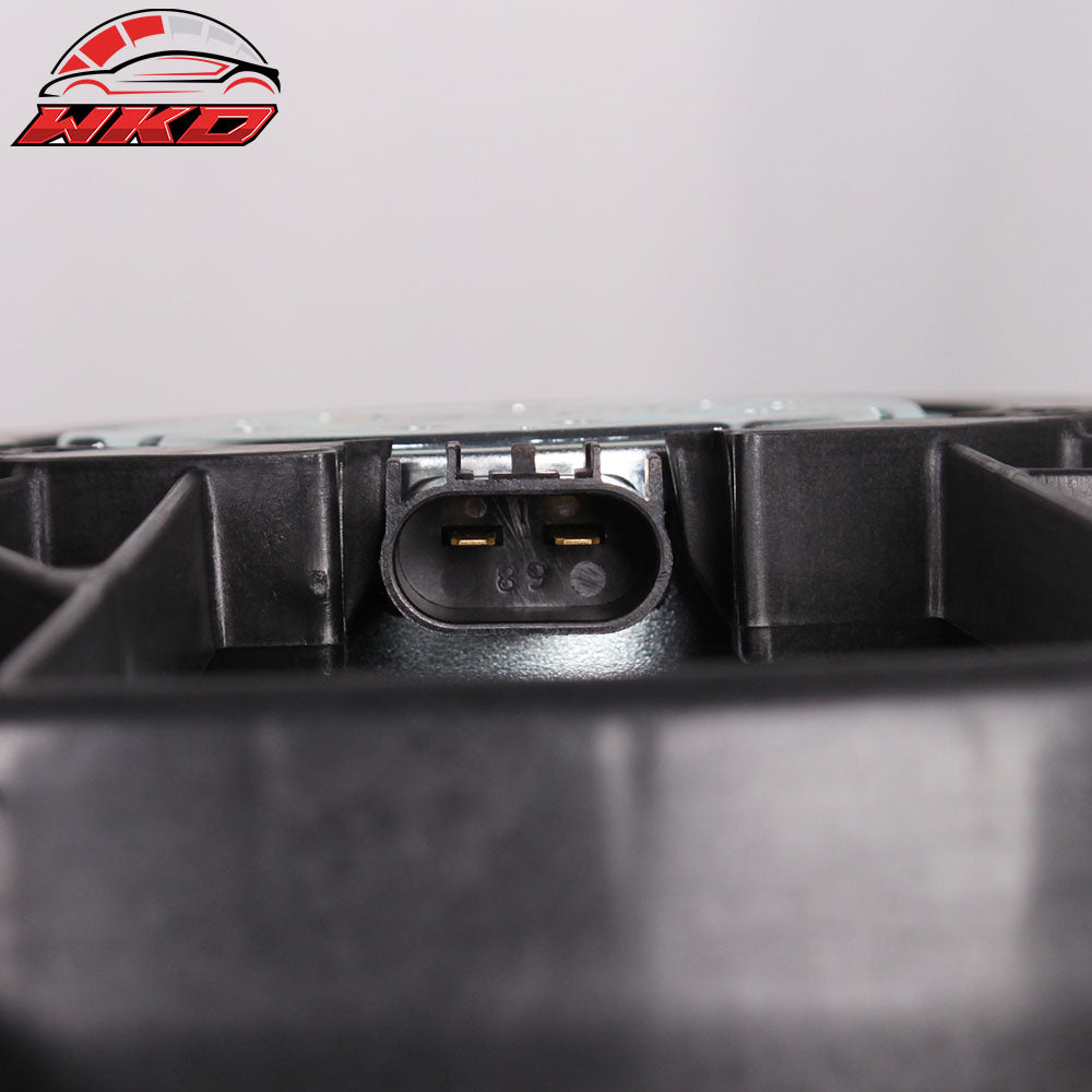 Fits 07-13 Chevy Silverado 1500 Sierra 1500 Radiator Dual Cooling Fan Assembly