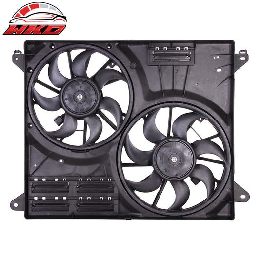 2015-18 Ford Edge 2.0L/2.7L/3.5L W/O PWM Radiator Dual Cooling Fan Assembly | Wholesale