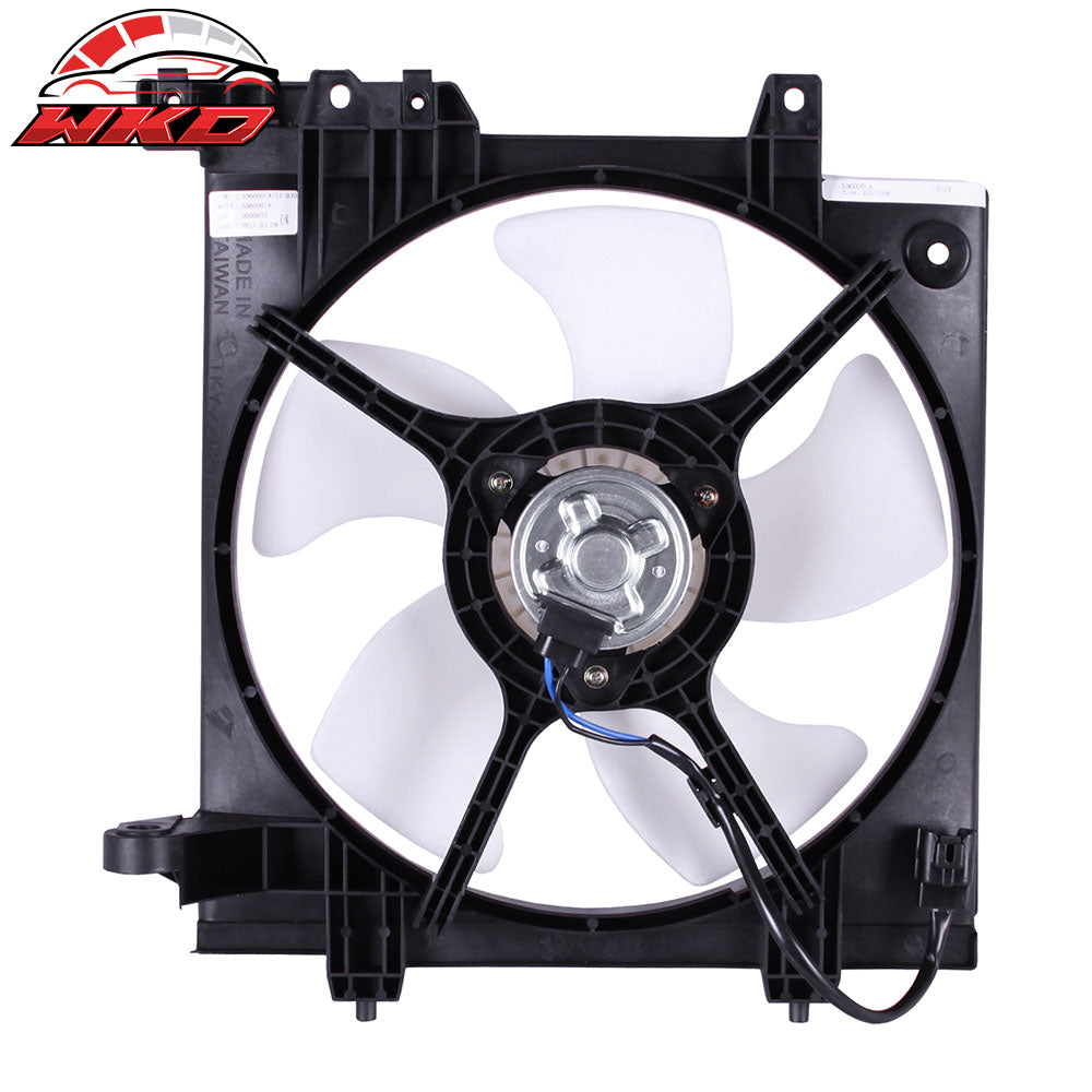 Fits 00-04 Subaru Legacy Outback 2.5L 4CYL A/C Condenser Radiator Cooling Fan