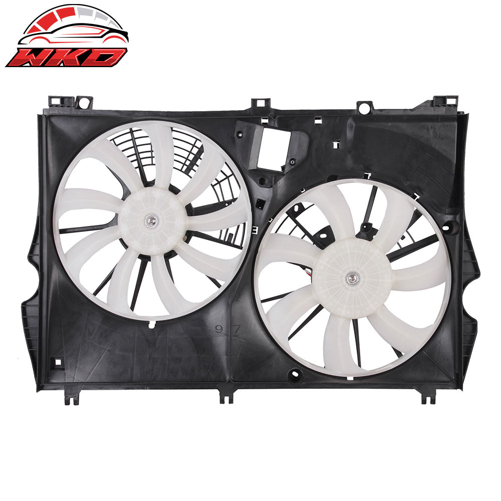 Fits 16-22 Lexus RX350 V6 3.5L W/o Towing Engine Dual Radiator Cooling Fan Kit