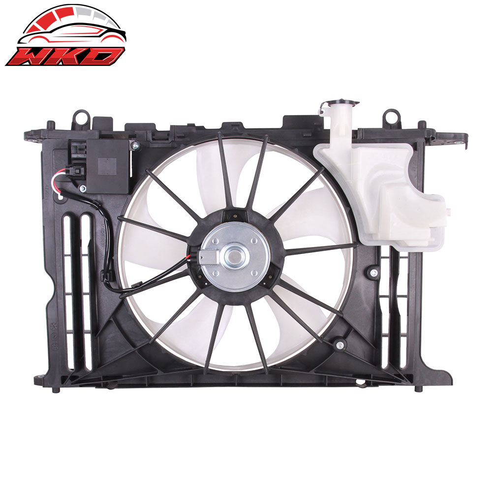 Fits 14-19 Toyota Corolla L4/1.8 Condenser Radiator Cooling Fan OE Replacement