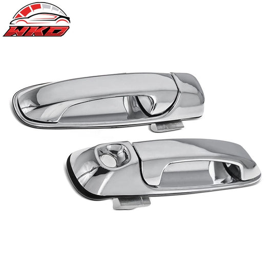 Wholesale 02-08 Ram 1500 2500 3500 2PCS Chrome ABS Door Handle Covers with 2 Keyhole - Wikond Auto