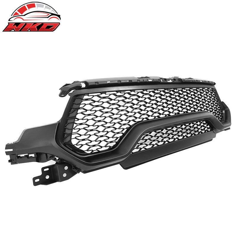 Fits 21-24 Ram 1500 TRX OE Style Front Grille Matte Black ABS W/O Camera Hole