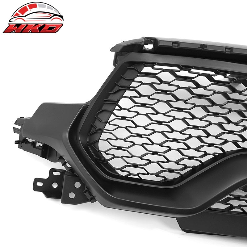 Fits 21-24 Ram 1500 TRX OE Style Front Grille Matte Black ABS W/O Camera Hole