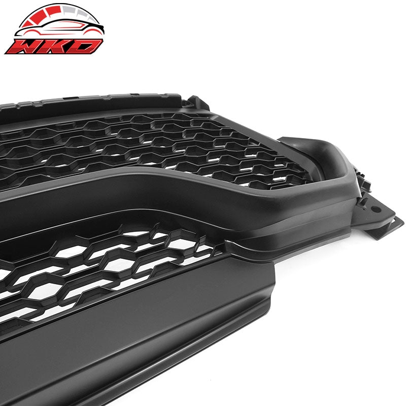 Fits 21-24 Ram 1500 TRX OE Style Front Grille Matte Black ABS W/O Camera Hole