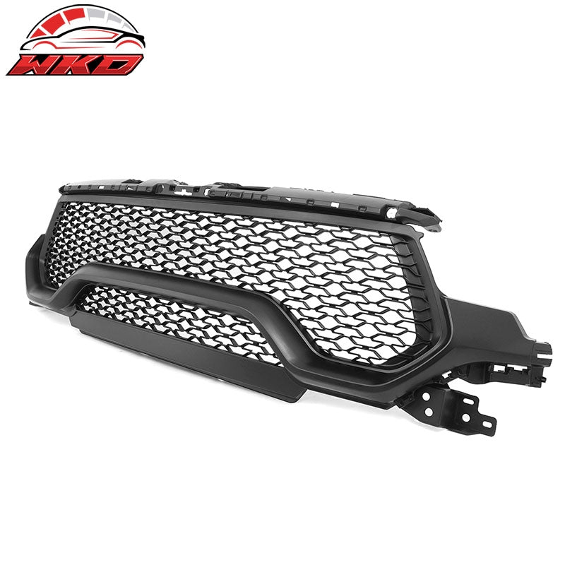 Fits 21-24 Ram 1500 TRX OE Style Front Grille Matte Black ABS W/O Camera Hole