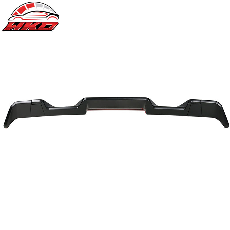 Fits 13-18 Ram 1500 All Cab & Bed Size Matte Black Roof Spoiler IKON Style ABS