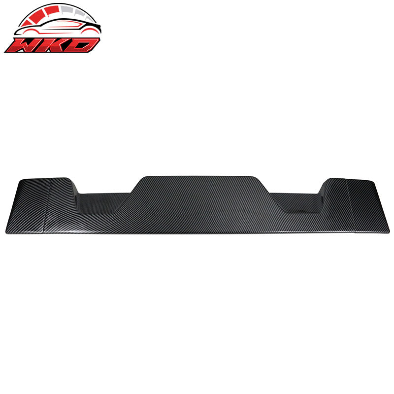 Fits 13-18 Ram 1500 All Cab & Bed Size IKON Carbon Fiber Print ABS Roof Spoiler