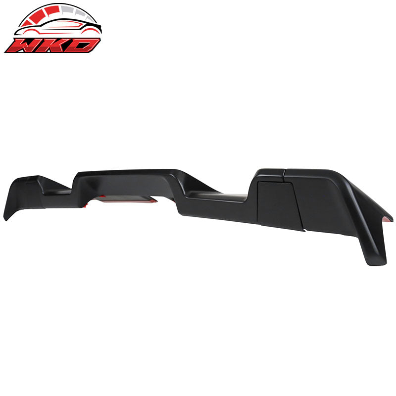 Fits 19-25 Ram 1500 All Cab & Bed Size IKON Style Roof Spoiler Matte Black - ABS