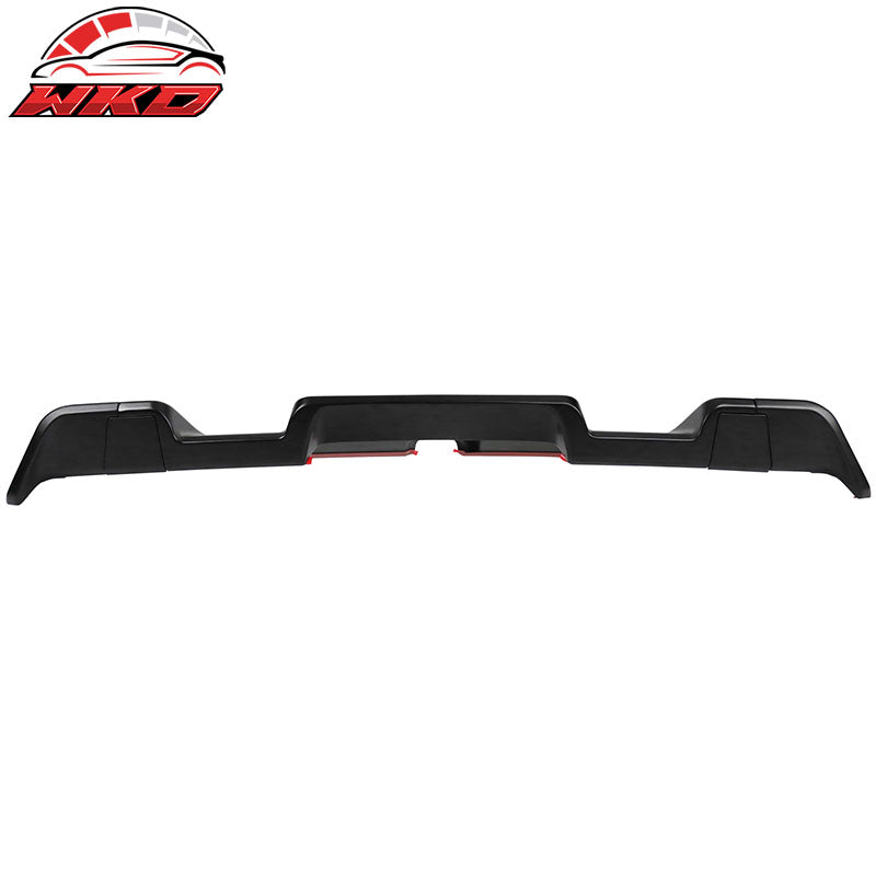 Fits 19-25 Ram 1500 All Cab & Bed Size IKON Style Roof Spoiler Matte Black - ABS