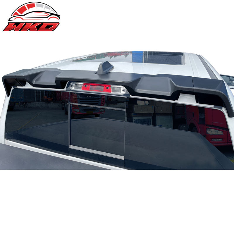 Fits 19-25 Ram 1500 All Cab & Bed Size IKON Style Roof Spoiler Matte Black - ABS