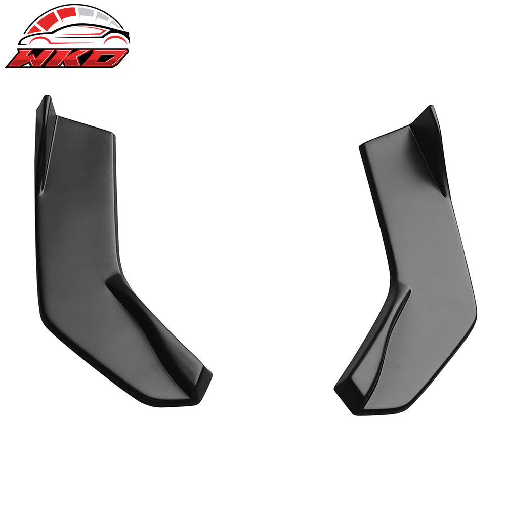 22-26 Toyota GR86/Subaru BRZ IKON Style Rear Bumper Aprons Matte Black ABS | Wholesale
