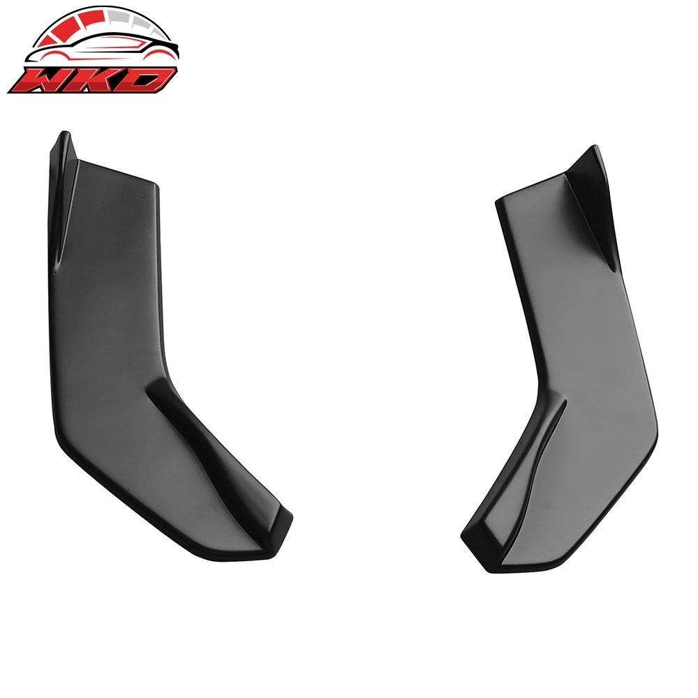 22-26 Toyota GR86/Subaru BRZ IKON Style Rear Bumper Aprons Matte Black ABS | Wholesale