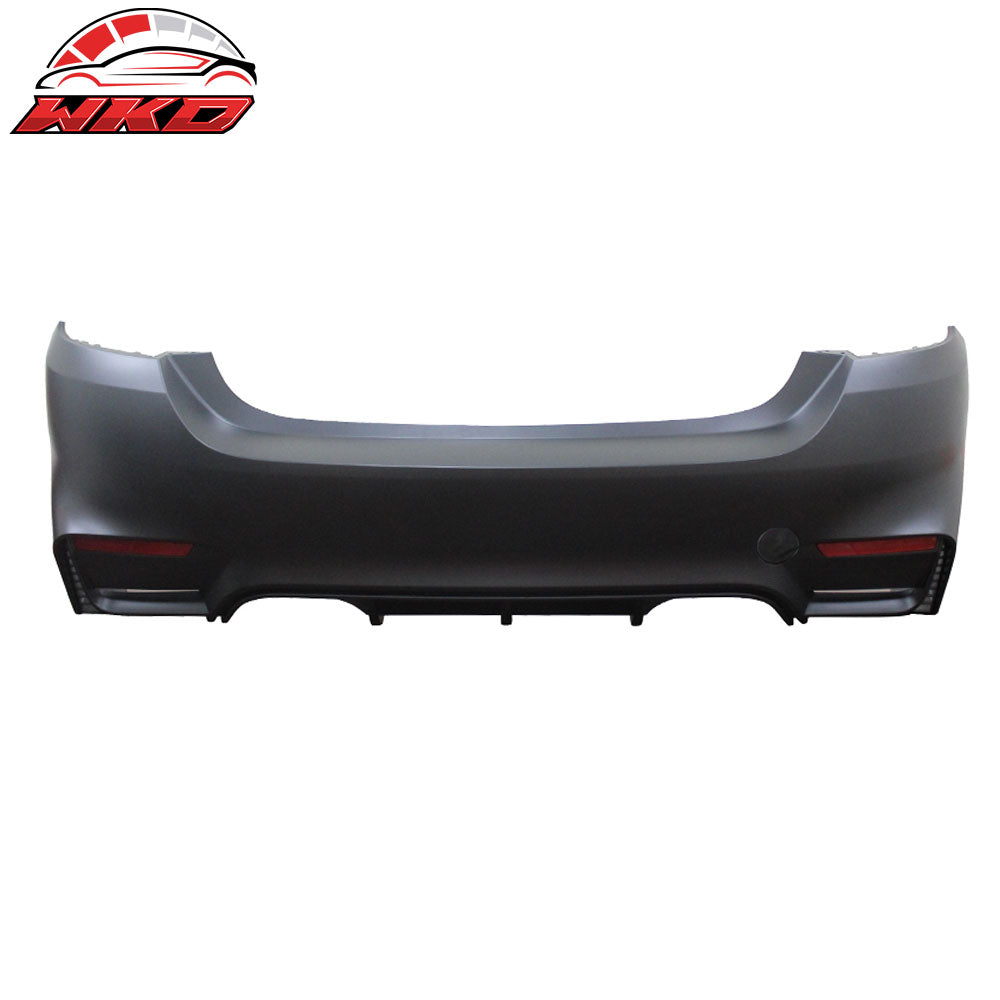 14-20 BMW F32 4 Series M4 Style Rear Bumper Conversion 2 Tips Outlet | Wholesale