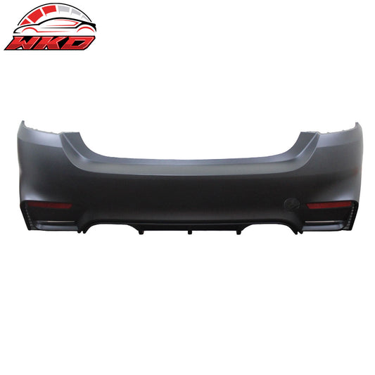 14-20 BMW F32 4 Series M4 Style Rear Bumper Conversion 2 Tips Outlet | Wholesale