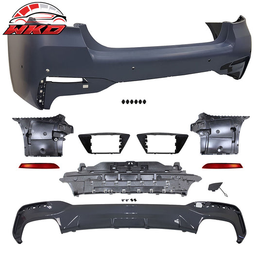 21-23 BMW G30 530i 540i M550 Style M Sport Rear Bumper Cover Conversion | Wholesale
