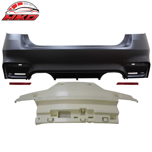12-19 BMW F30 3 Series M3 M4 Style Rear Bumper Cover Diffuser Twin Muffler | Wholesale