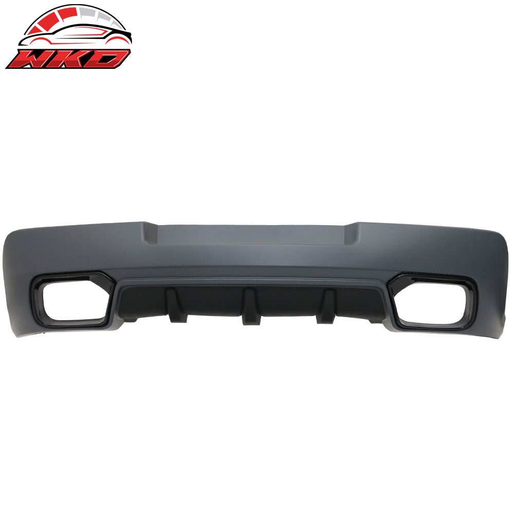 Fits 14-15 Chevrolet Camaro Rear Lower Bumper Cover Conversion W/Diffuser Fin PP