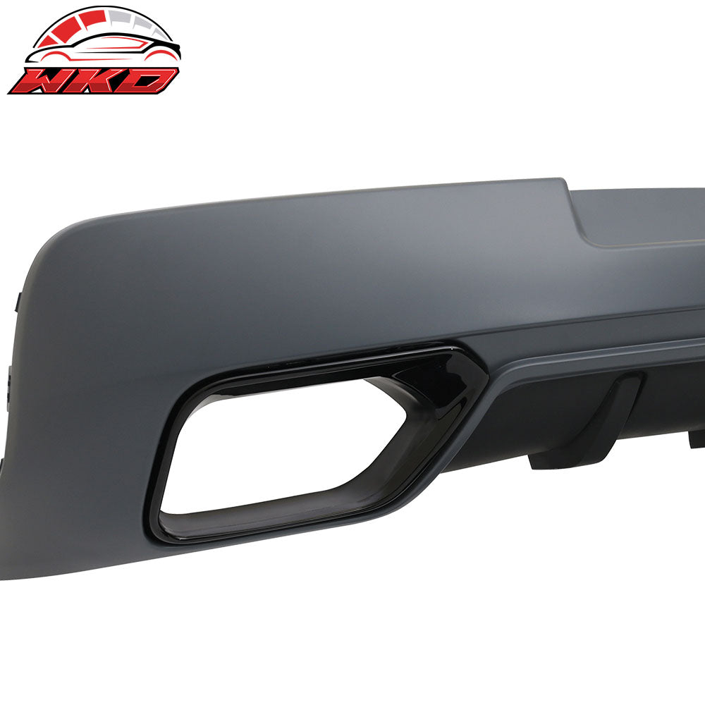 Fits 14-15 Chevrolet Camaro Rear Lower Bumper Cover Conversion W/Diffuser Fin PP