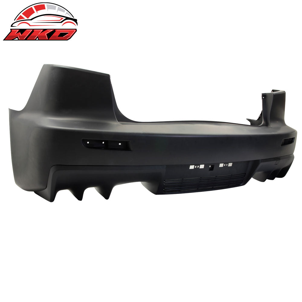Fits 08-15 Mitsubishi Lancer EVO X Style Rear Bumper Cover - PP
